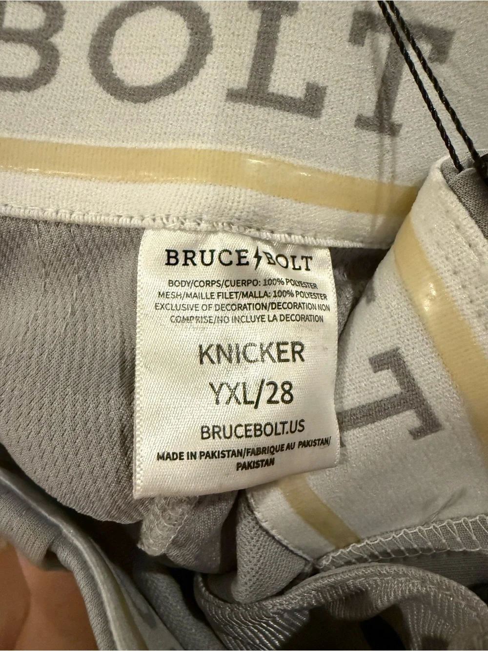 Bruce Bolt durable gray